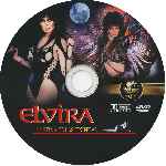 carátula cd de Elvira - La Reina De Las Tinieblas - Custom