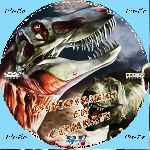 carátula cd de Discovery Channel - Dinosaurios En Combate - Custom - V2