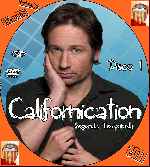 carátula cd de Californication - Temporada 02 - Disco 01 - Custom - V2