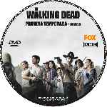 cartula cd de The Walking Dead - Temporada 01 - Disco 03 - Custom