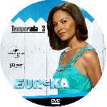 cartula cd de Eureka - Temporada 03 - Custom - V3