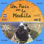 cartula cd de Un Pais En La Mochila - Disco 08 - Custom