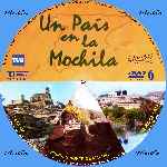 cartula cd de Un Pais En La Mochila - Disco 06 - Custom