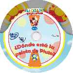 carátula cd de La Casa De Mickey Mouse - Donde Esta La Pelota De Pluto - Custom