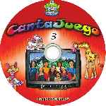 cartula cd de Cantajuego - Volumen 03