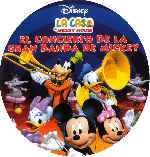 carátula cd de La Casa De Mickey Mouse - El Concierto De La Gran Banda De Mickey - Custom