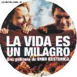 carátula cd de La Vida Es Un Milagro - Custom