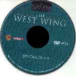 carátula cd de The West Wing - Temporada 03 - Disco 01 - Region 4