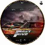 cartula cd de Fast Five - Custom