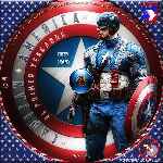 carátula cd de Capitan America - El Primer Vengador - Custom