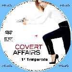carátula cd de Covert Affairs - Temporada 01 - Custom