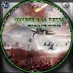 carátula cd de Invasion A La Tierra - Batalla Los Angeles - Custom - V2