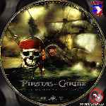 carátula cd de Piratas Del Caribe - En Mareas Misteriosas - Custom - V02