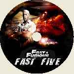 carátula cd de Fast Five - Custom - V2