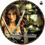 carátula cd de Piratas Del Caribe - En Mareas Misteriosas - Custom - V04
