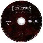 carátula cd de El Senor De Los Anillos - Las Dos Torres - Edicion Limitada - Disco A