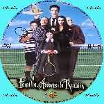 carátula cd de La Familia Addams - La Reunion - Custom - V2