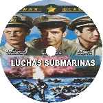 carátula cd de The Frogmen - Luchas Submarinas - Custom - V2