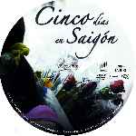 carátula cd de Cinco Dias En Saigon - Custom - V3