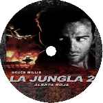 carátula cd de La Jungla 2 - Alerta Roja - Custom - V2
