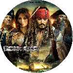 carátula cd de Piratas Del Caribe - En Mareas Misteriosas - Custom - V07