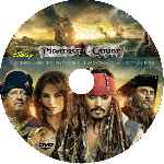 carátula cd de Piratas Del Caribe - En Mareas Misteriosas - Custom - V08