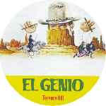 carátula cd de El Genio - Custom