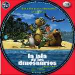 carátula cd de La Isla De Los Dinosaurios - 2002 - Custom