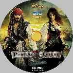 carátula cd de Piratas Del Caribe - En Mareas Misteriosas - Custom - V09