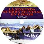 carátula cd de La Segunda Guerra Mundial En Color - El Dia D - Custom