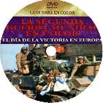 carátula cd de La Segunda Guerra Mundial En Color - El Dia De La Victoria En Europa - Custom