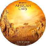 carátula cd de African Cats - Custom