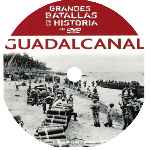carátula cd de Grandes Batallas De La Historia En Dvd - Guadalcanal - Custom