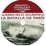carátula cd de Grandes Batallas De La Historia En Dvd - Guerra En El Atlantico - La Batalla De 