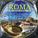 carátula cd de Canal De Historia - La Construccion De Un Imperio - Roma - Custom