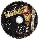 cartula cd de Piratas Del Caribe - La Maldicion De La Perla Negra - Disco 01 - Region 1-4