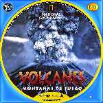 cartula cd de National Geographic - Volcanes Montanas De Fuego - Custom