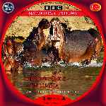 carátula cd de Bbc - Naturaleza Extrema - Hipopotamos En Lucha - Custom - V2