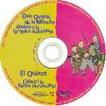 carátula cd de Las Tres Mellizas - Don Quijote De La Mancha - Aladino Y La Lampara Maravillosa