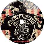carátula cd de Sons Of Anarchy - Temporada 01 - Custom