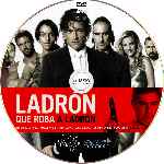 carátula cd de Ladron Que Roba A Ladron - 2007 - Custom - V4