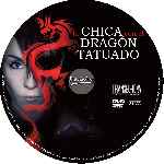 cartula cd de La Chica Con El Dragon Tatuado - Custom