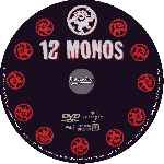 carátula cd de 12 Monos - Custom - V3