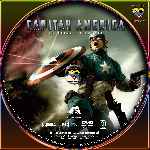 carátula cd de Capitan America - El Primer Vengador - Custom - V05
