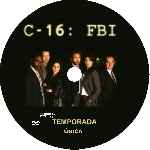 carátula cd de C-16 Fbi - Temporada 01 - Custom - V2