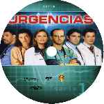 cartula cd de Urgencias - Temporada 01 - Custom - V2