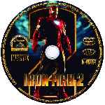 carátula cd de Iron Man 2 - Custom - V17