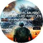carátula cd de Invasion Del Mundo - Batalla-los Angeles - Custom - V4
