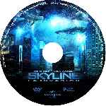 carátula cd de Skyline - La Invasion - Custom - V4