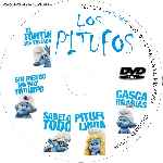 carátula cd de Los Pitufos - 2011 - Custom - V4